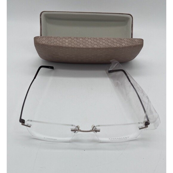 CHARMANT TITANIUM PERFECTION Glasses CH10973  AUTHENTIC EYEGLASSES 55-18-145 main image 7